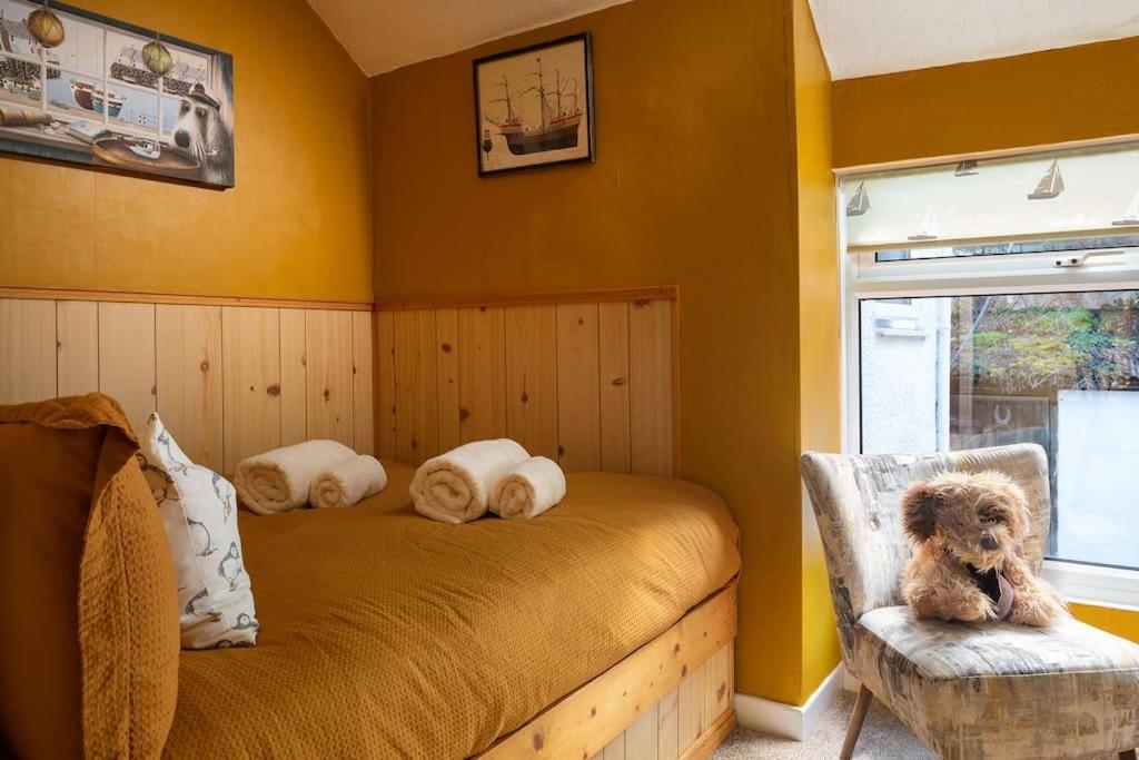 Fantastic Sea Views At Century'S Old Alma'S Cottage - Sleeps Up To 8 Guests Penmaen-mawr Eksteriør billede