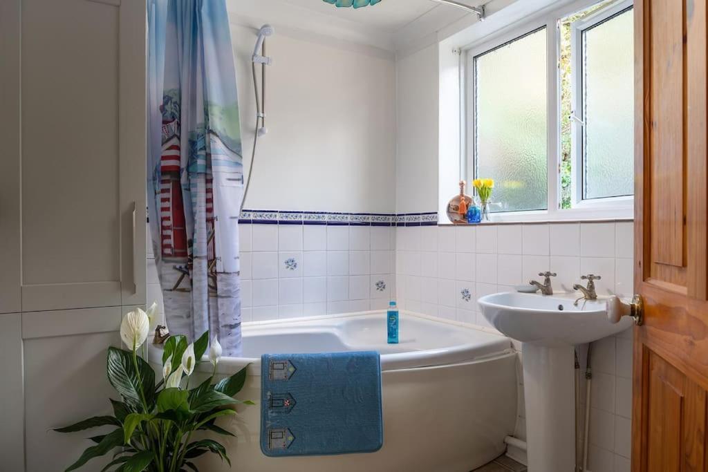 Fantastic Sea Views At Century'S Old Alma'S Cottage - Sleeps Up To 8 Guests Penmaen-mawr Eksteriør billede